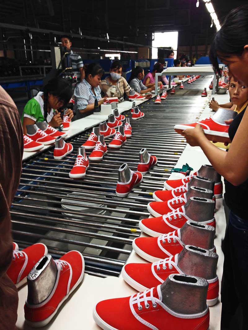 converse shoe factory